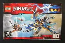 Lego NINJAGO INSTRUCTION GUIDE Manual 70602 Book 1 