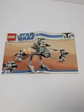 LEGO Star Wars 8014 Clone Walker Battle Pack Complete with Instructions