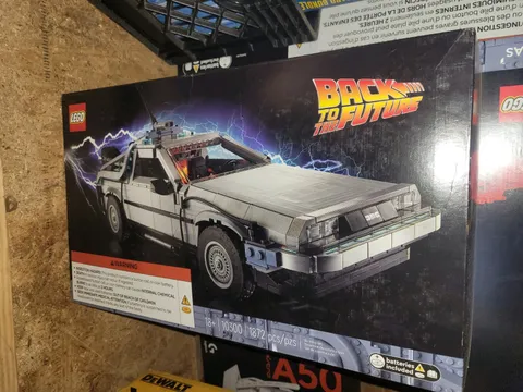 Lego Icons: Back To The Future Time Machine (10300) Delorean New Sealed See Pics