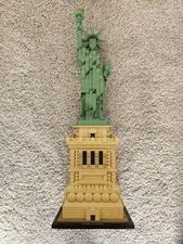 LEGO Statue of Liberty 21042 Built Incomplete