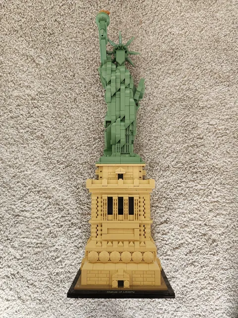 LEGO Statue of Liberty 21042 Built Incomplete