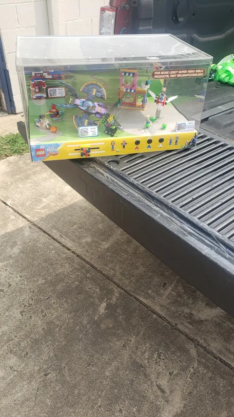 LEGO DC SUPER HERO GIRLS MODEL 6196862 RETAIL STORE LCD LIGHTED DISPLAY CASE Wh3