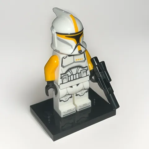 ✅ LEGO Star Wars Clone Trooper Commander Minifigure sw1146 (Phase 1) - NEW