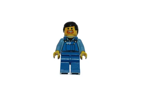Lego® TRAIN Railway 9V RC Minifig Conductor Worker ( Mechanic )