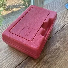 Vintage Classic Red Lego Storage Box Carrying Case 1982