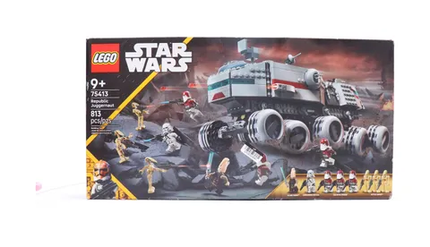 LEGO Star Wars Republic Juggernaut 75413 Clone Wars Building Set 813pc