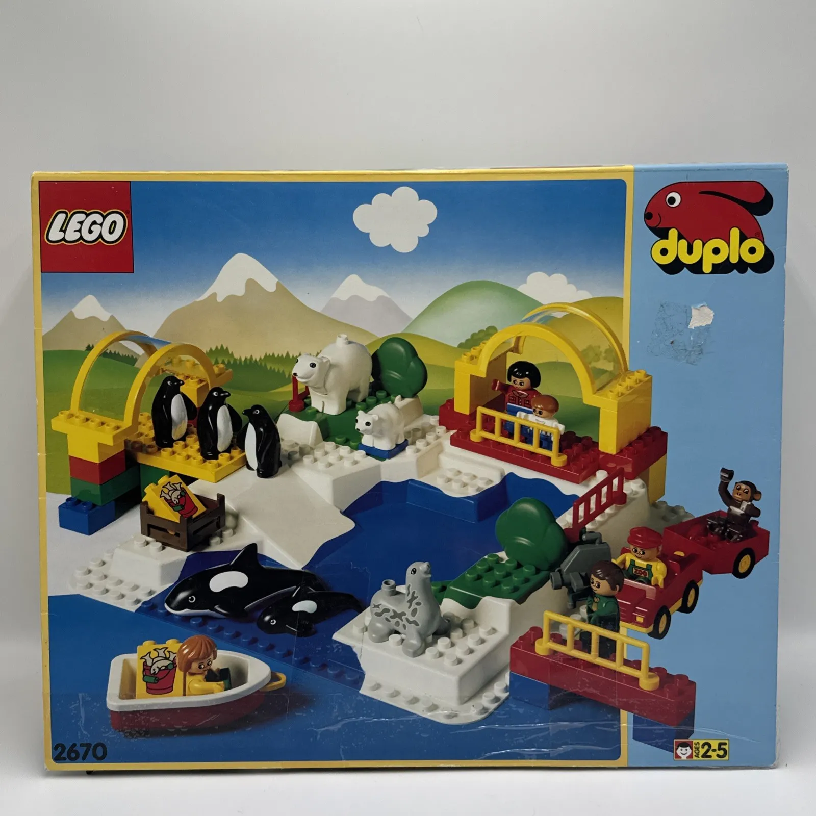 LEGO Duplo Vintage: Water Park 2670 (1995) Uber Rare.