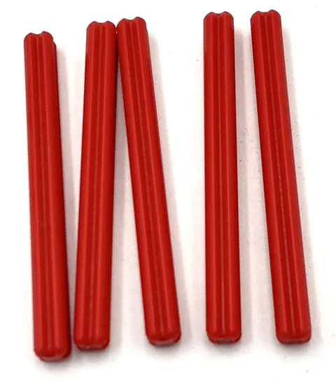 Lego 5 New Red Technic Axle 5L Parts