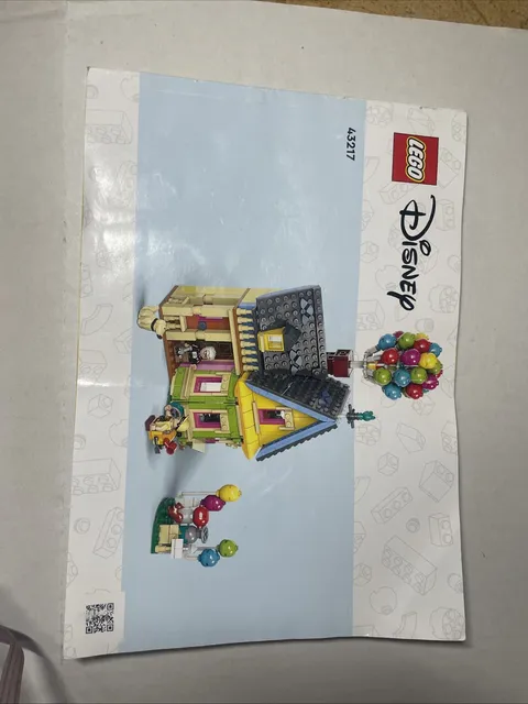 LEGO 43217 * DISNEY UP HOUSE * INSTRUCTION MANUAL ONLY