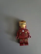 LEGO Iron Man Mark 7 Armor Minifigure sh231 set 10721 Great Conditon Genuine