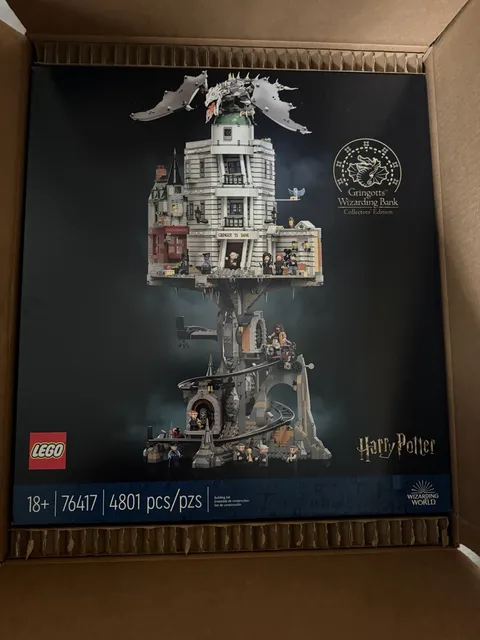 Lego 76417 Harry Potter Gringotts Wizarding Bank NEW SEALED FAST SHIPPING