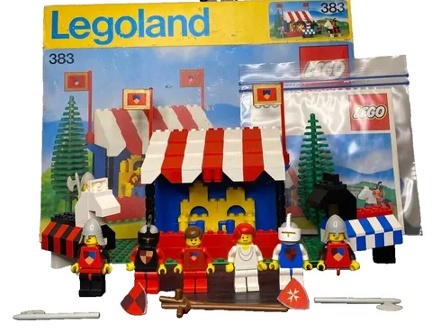 LEGO Legoland 383 Classic Castle Knights Tournament 1979 Vintage Original 