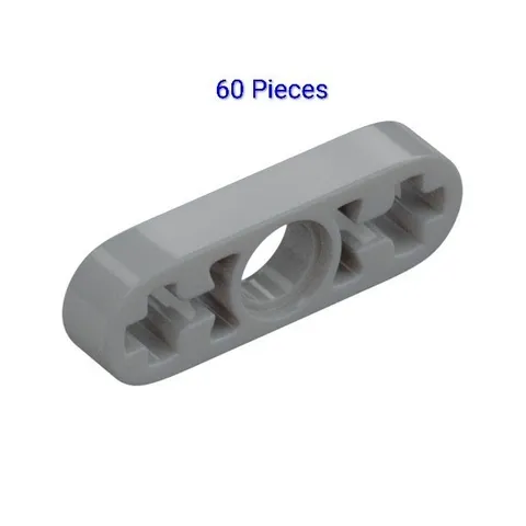 Lot of 60 Lego Dark Bluish Gray/Grey TECHNIC LEVER 3M  4211566 Bulk 