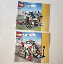 LEGO Creator Set 31036 Illustrated Instruction Manual Booklet
