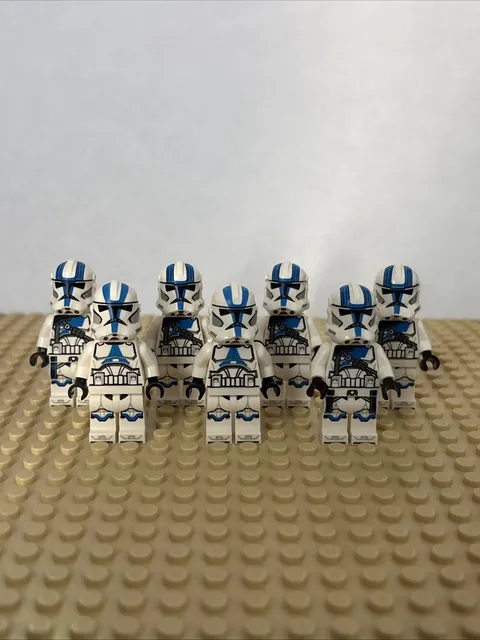 Lego 501st Legion Clone Trooper Lot Of 7