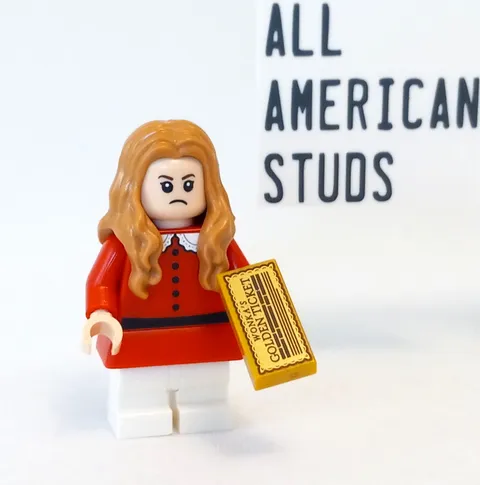 LEGO Ideas Veruca Salt Minifigure 21360 CUUSOO Willy Wonka Chocolate Factory NEW