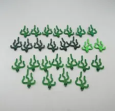 LEGO Part 30093 Seaweed Plant Sea grass green bright dark & trans 26 pieces