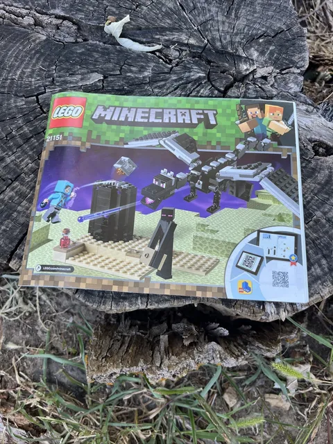 LEGO Minecraft: The End Battle (21151) INSTRUCTION MANUAL ONLY