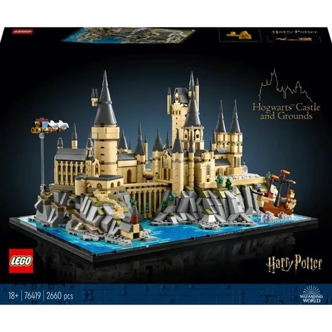 LEGO Harry Potter Hogwarts Castle with Castle Terrain 2660 pcs Lego Bricks Building Set