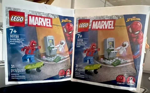 Spider-Man vs. Anti-Venom Heist LEGO 30725 MARVEL 2026 NEW Sealed ECO Paperbag