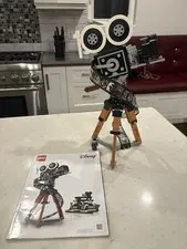 LEGO Disney:Walt Disney Tribute Camera(43230) 100% camera build, walt fig only!
