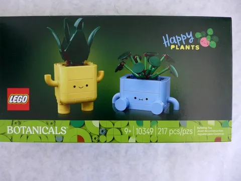 LEGO Botanicals Happy Plants 10349, 217 Pieces, 9+, Botanicals/Plants