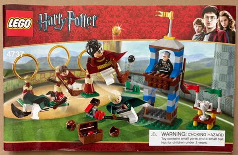 LEGO Harry Potter: Quidditch Match 4737 Complete with box & manual. Pre-owned