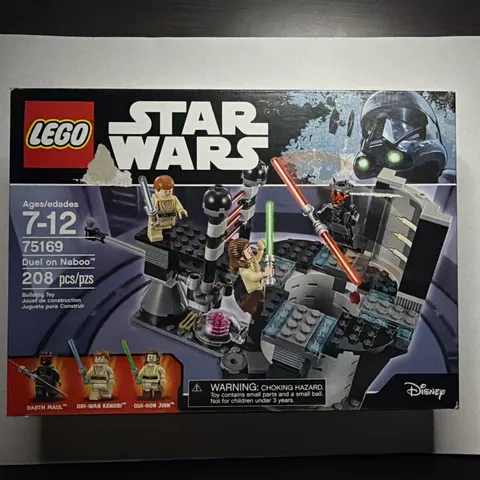 LEGO Star Wars 75169 Duel on Naboo New & Sealed 208pc Obi-Wan, Maul, Qui-Gon