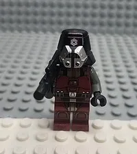 Lego Star Wars Sith Trooper Dark Red Armor Minifigure Blaster 2013 Retired 75001