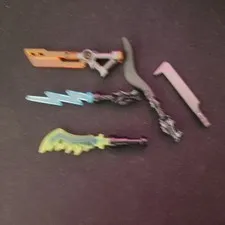 Lego ninjago weapon lot