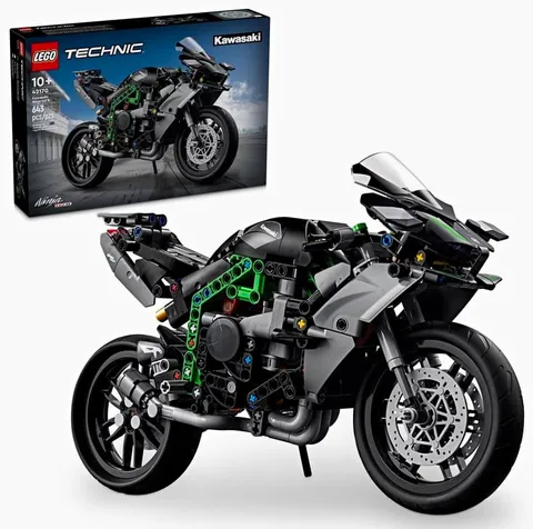 LEGO Technic 42170 Kawasaki Ninja H2R Motorcycle 643pcs 10+ 2024