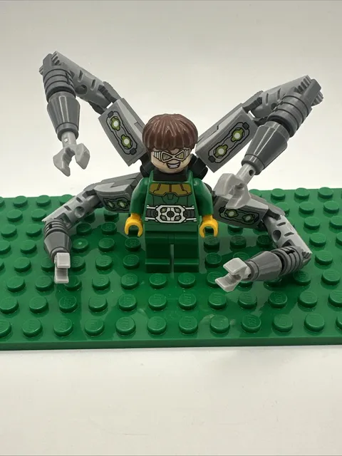 Lego Marvel Super Heroes Minifigure SH0616 Dr. Octopus Otto Octavius Doc Ock