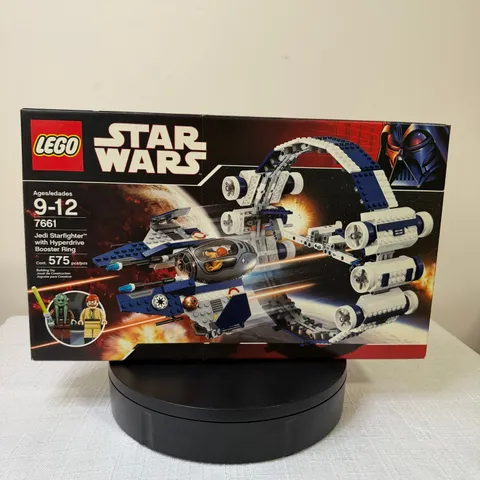 LEGO 7661 Star Wars: Jedi Starfighter with Hyperdrive Booster Ring (New Sealed)
