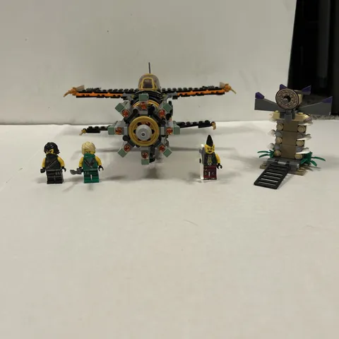 Lego Ninjago Legacy Boulder Blaster 71736 99% complete instructions included