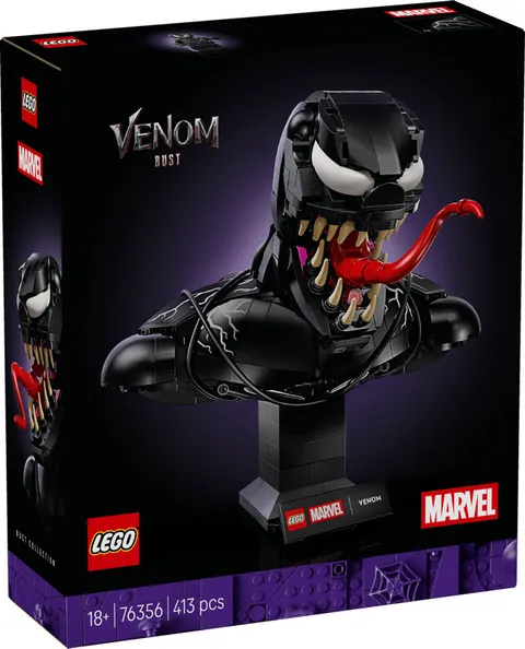 LEGO MARVEL AVENGERS SPIDER MAN 76356 BUST OF VENOM