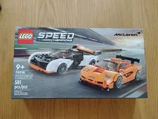 Lego 76918 Speed Champions: Mclaren Solus Gt & Mclaren F1 LM New Sealed Retired