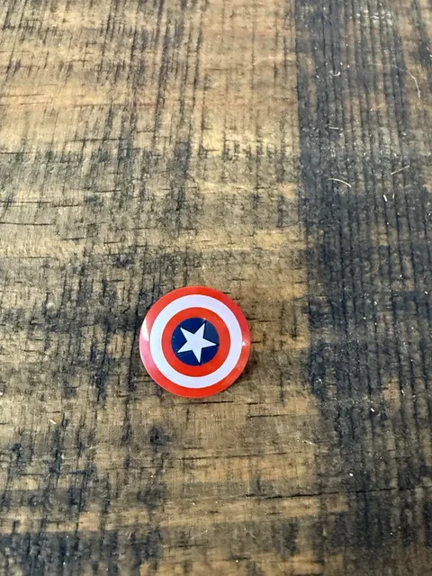 LEGO Captain America Shield Star & Red Round Front Bullseye Minifigure