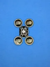 NEW LEGO® 1 Set Of 4 Coins on Sprue Chrome Gold Pirates Treasure 