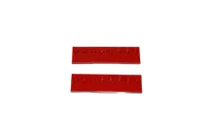 2 Lego® TRAIN Railway 9V 12V RC Slide Guide Rail 8x1 RED NEW MOD
