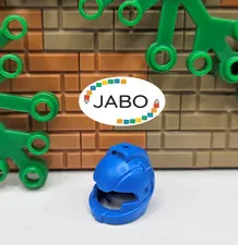 ( S12 / 4 / 12 ) LEGO 22380 Headgear Helmet Space with Air Intakes Blue