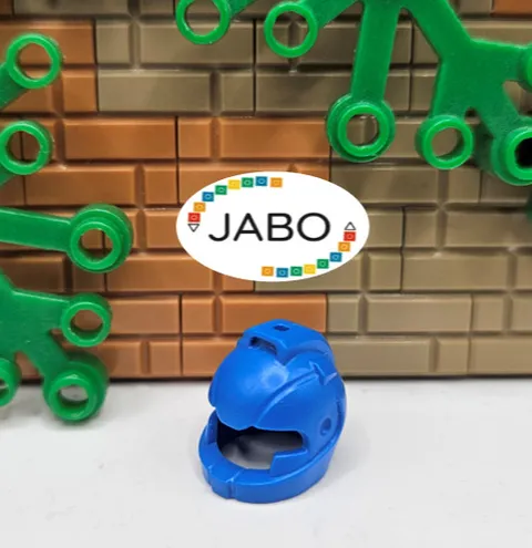 ( S12 / 4 / 12 ) LEGO 22380 Headgear Helmet Space with Air Intakes Blue