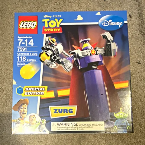 LEGO Toy Story Construct-a-Zurg 7591 Zurg Special Edition Complete Set 118pc