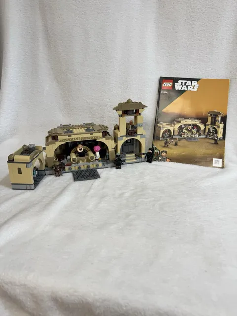 LEGO Star Wars Boba Fett’s Throne Room 75326 All 7 Minifigures Instructions
