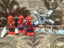Lego Marvel Minifigures Lot Spider-Man Sh0890 Sh0892 Sh0889 Sh0420