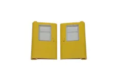 Lego® 9V 12V TRAIN Railway Doors Set Left Right YELLOW