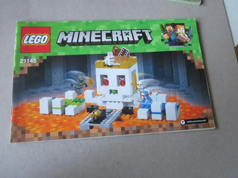 Lego Minecraft 2145 Building Instructions Instruction