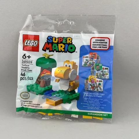 LEGO Super Mario: Yellow Yoshi's Fruit Tree Expansion Set (30509) ~NEW / SEALED~