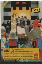 LEGO ADVERTISING INSERTS #  6-1573 #  CASTLE AND KNIGHTS # 1985 #