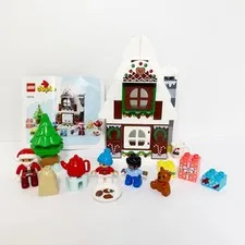 LEGO Duplo Santa's Gingerbread House 10976 Christmas Set 100% Complete