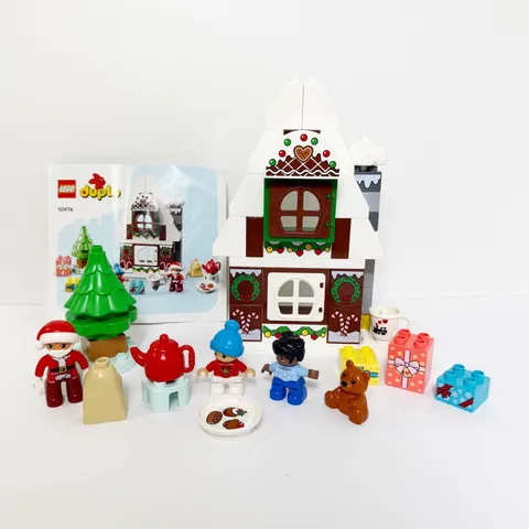 LEGO Duplo Santa's Gingerbread House 10976 Christmas Set 100% Complete